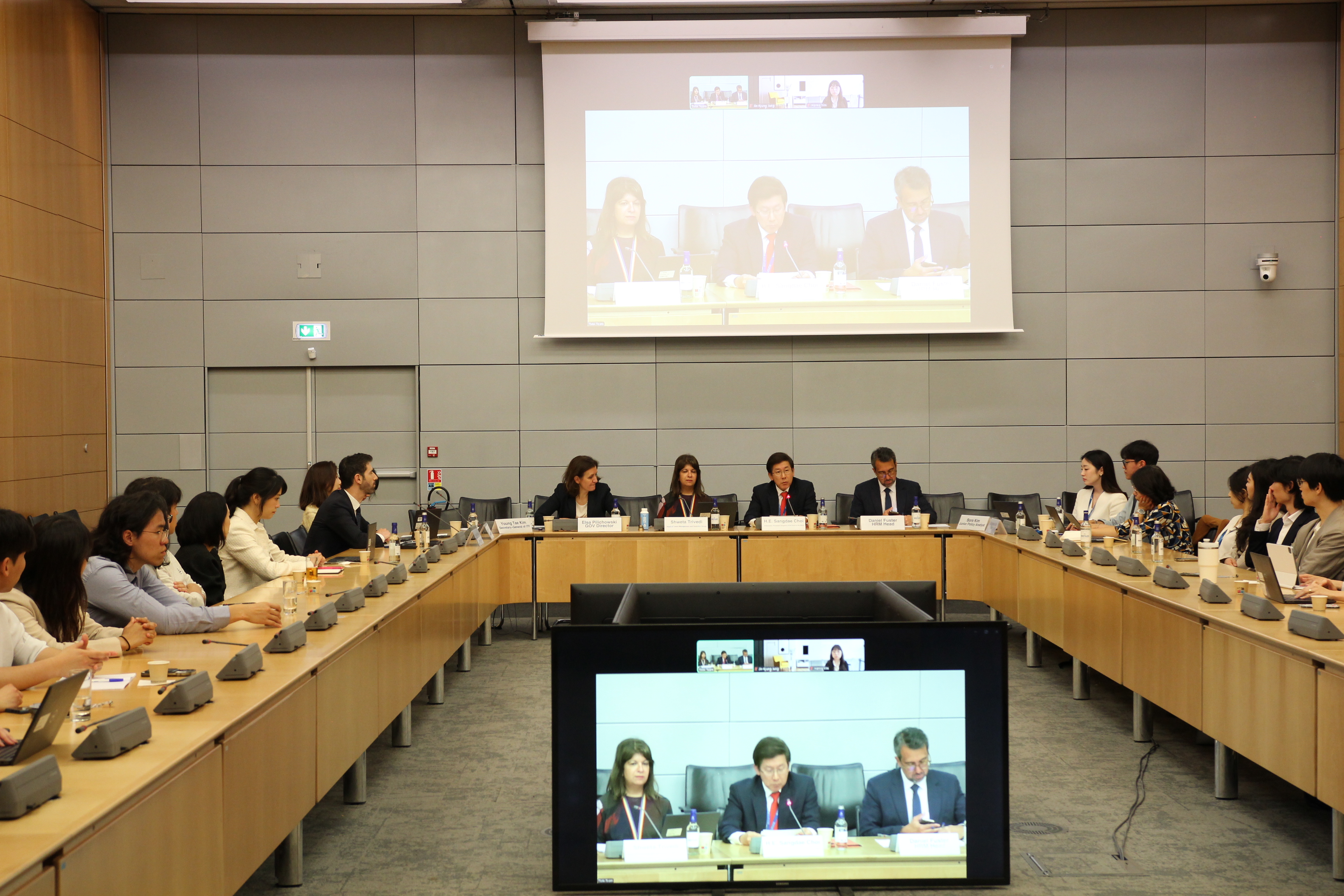 Korean Delegation to the OECD Hosted 2024 OECD Career Information Session